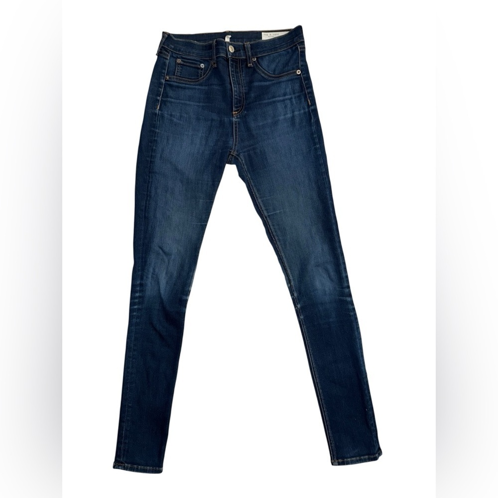Rag & Bone High-Rise Ankle Skinny Jeans - Picture 7 of 9